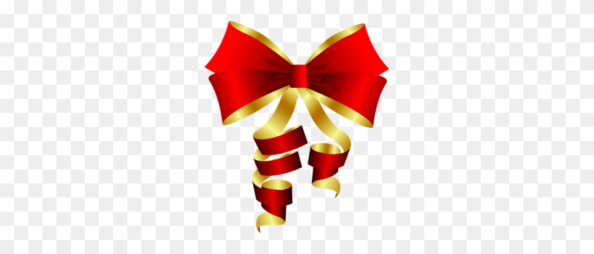 261x300 Banty I Lenty Bow Ribbon, Bows And Ribbon Bows - Christmas Bow PNG