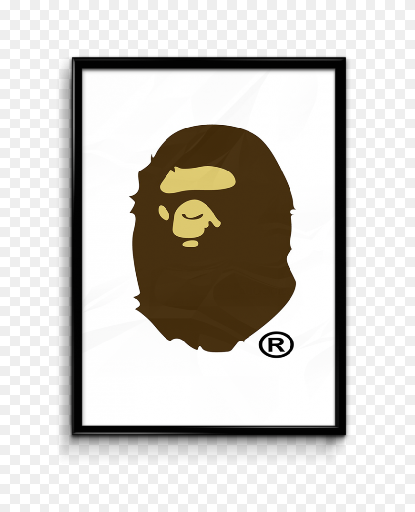 818x1024 Bape Poster X In Cozy Posters - Bape Png