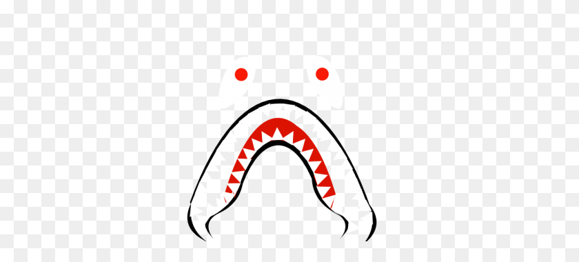 320x320 Bape Shark Emblems For Gta Grand Theft Auto V - Bape Logo PNG
