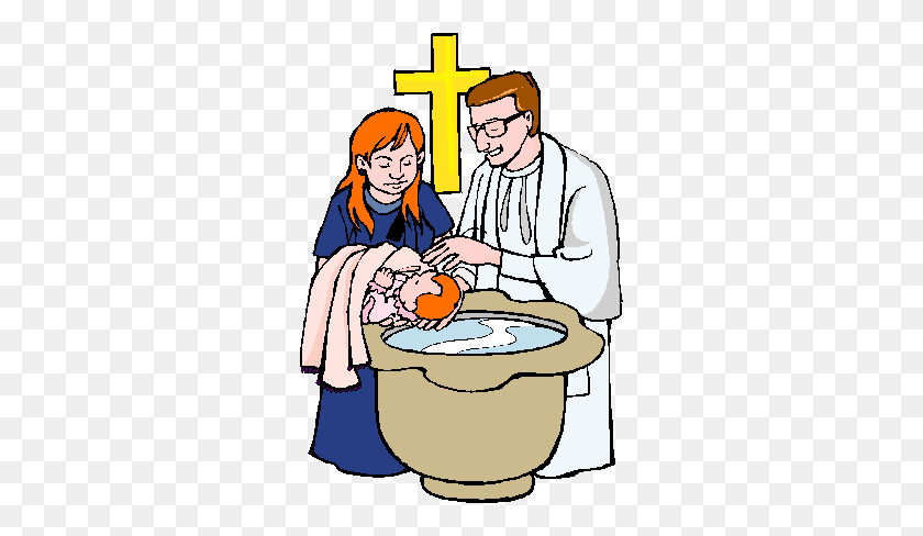 294x428 Baptism Is The Ceremony In Which A Person Becomes A Member - Baptism PNG