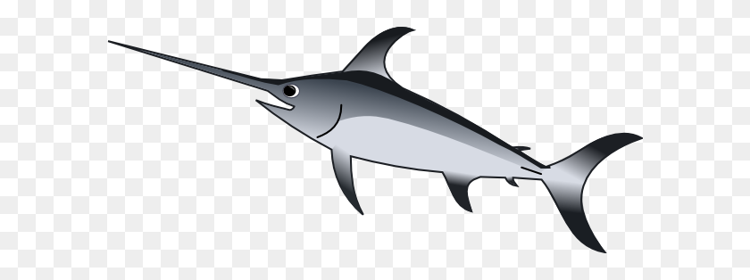 600x254 Imágenes Prediseñadas De Barra, Criaturas Del Mar - Imágenes Prediseñadas De Tiburón Transparente