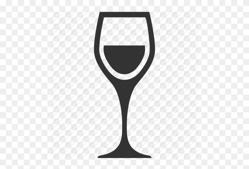 512x512 Bar, Cocktail, Drink, Glass, Red Wine, White Wine, Wine Icon - White Bar PNG