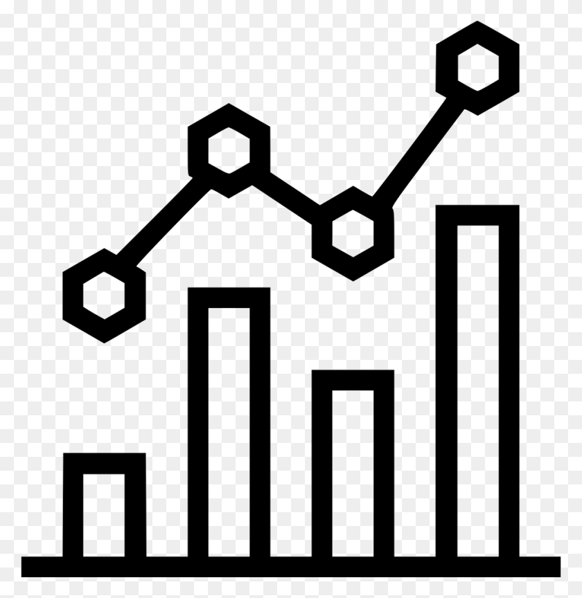 950x980 Bar Line Chart Report Analytics Statistic Png Icon Free - Analytics Icon PNG