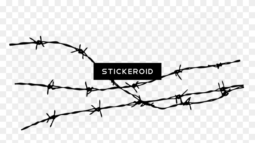 1256x661 Barb Wire - Barbed Wire Fence PNG