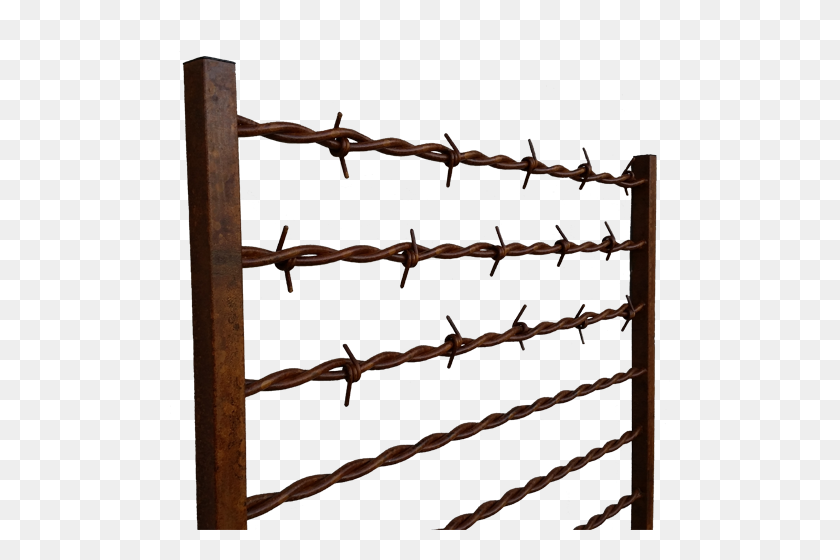 500x500 Barb Wire Fence Png For Free Download On Ya Webdesign - Barbed Wire Fence Clipart