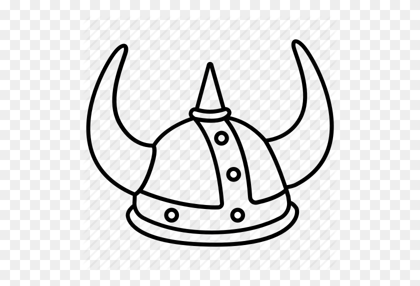 512x512 Barbarian, Helm, Helmet, Horned, Northmen, Viking, Warrior Icon - Warrior Helmet Clipart