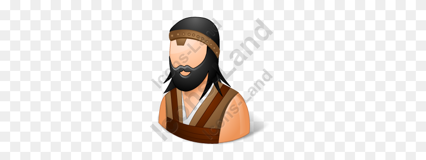 256x256 Barbarian Male Icon, Pngico Icons - Barbarian PNG