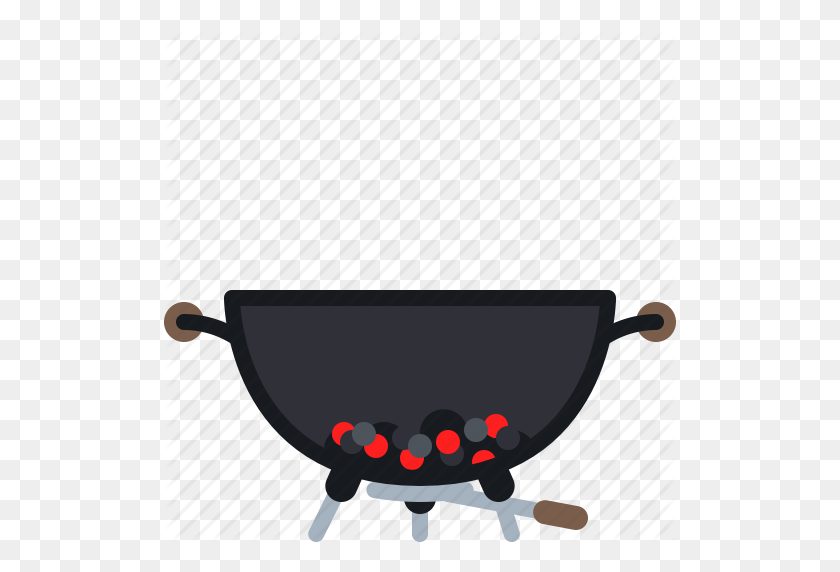 512x512 Barbecue, Briquettes, Coal, Cooking, Embers, Grill, Yumminky Icon - Embers PNG