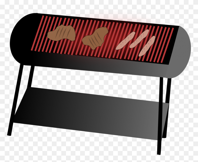 933x750 Barbecue Chicken Barbecue Sauce Grilling Smoking - Bbq Smoker Clipart