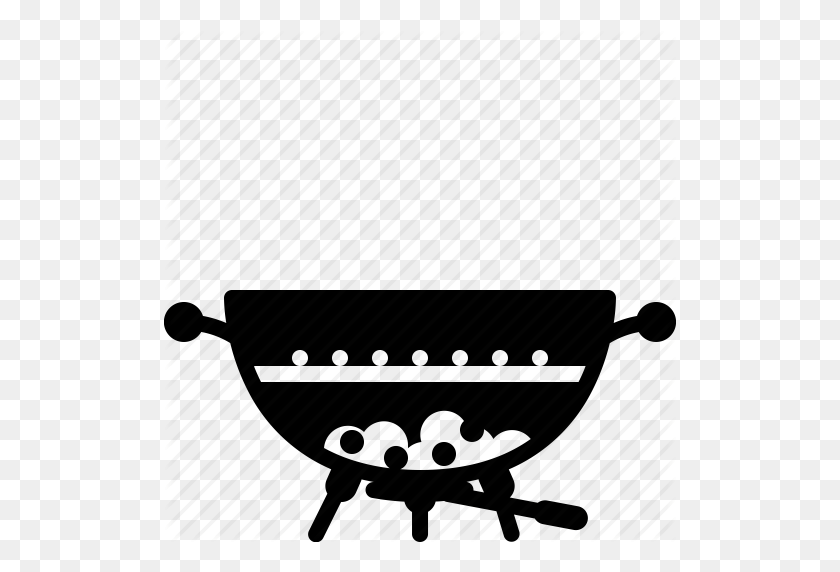 512x512 Barbecue, Cooking, Embers, Fire, Grill, Heating, Yumminky Icon - Fire Embers PNG