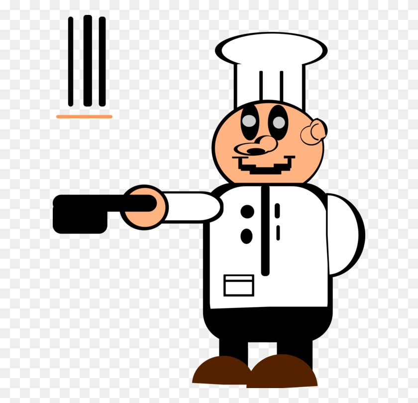 628x750 Barbecue Cooking Hamburger Chef Cook Out - Pastry Chef Clipart