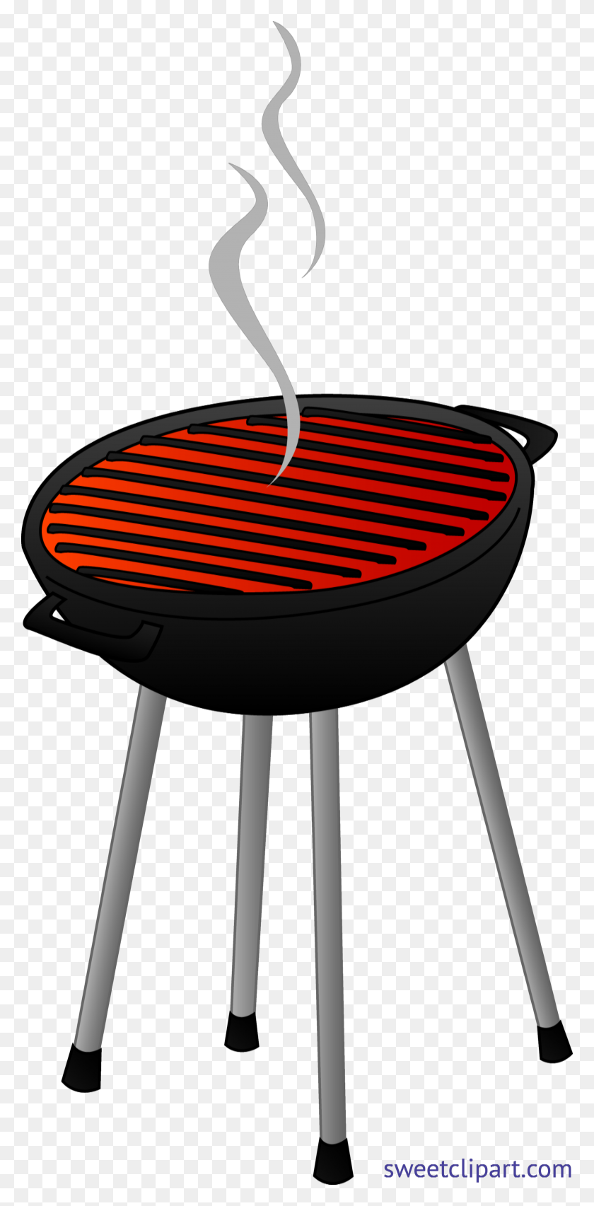 4235x8932 Barbecue Grill Clip Art - Clipart Barbecue