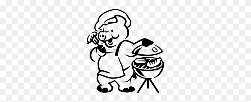 260x283 Barbecue Pig Clipart - Spit Clipart