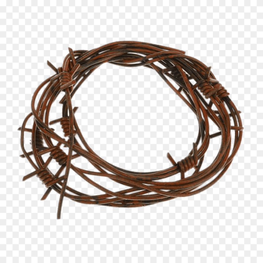 1024x1024 Barbed Wire Fake Transparent Png - Wire PNG
