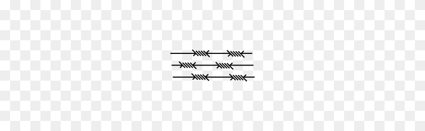 200x200 Barbed Wire Icons Noun Project - Barbed Wire PNG
