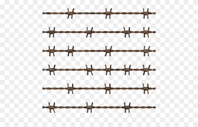 480x480 Barbed Wire Png Transparent Images, Pictures, Photos Png Arts - Barbed Wire PNG
