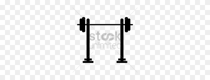 260x260 Barbell Clipart - Barbell PNG
