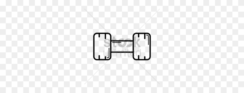 260x260 Barbell Clipart - Crossfit Clipart