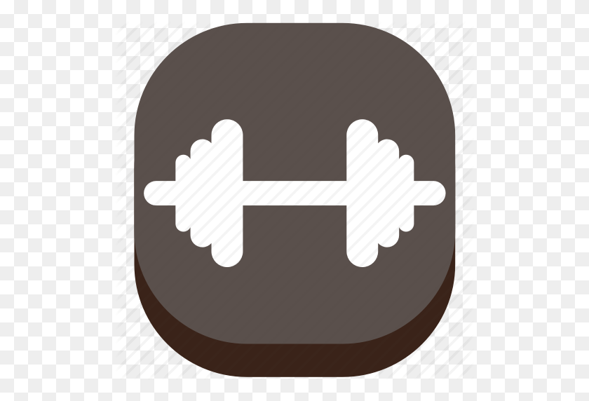512x512 Barbell, Dumbbell, Fitness, Game, Play, Sport, Weight Lifting Icon - Weights PNG