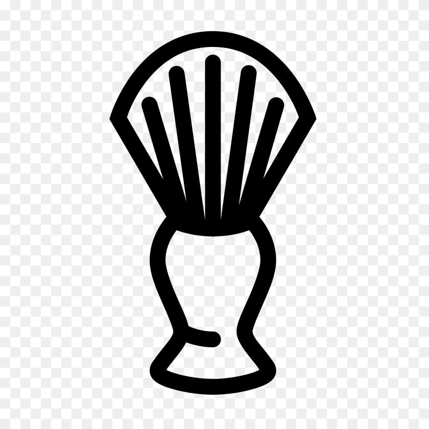 1600x1600 Barber Brush Icon - Barber PNG