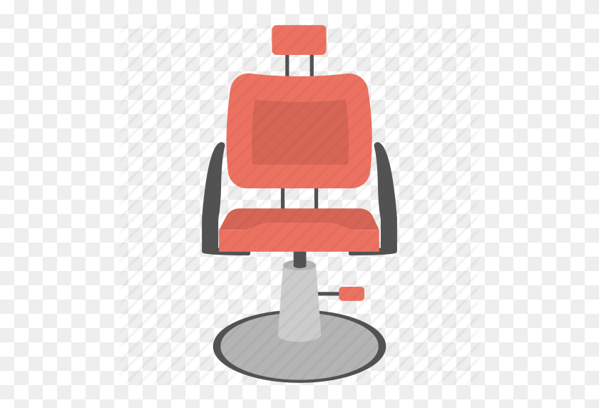 512x512 Barber Chair, Beauty Accessory, Salon Chair, Salon Interior - Saloon Clipart