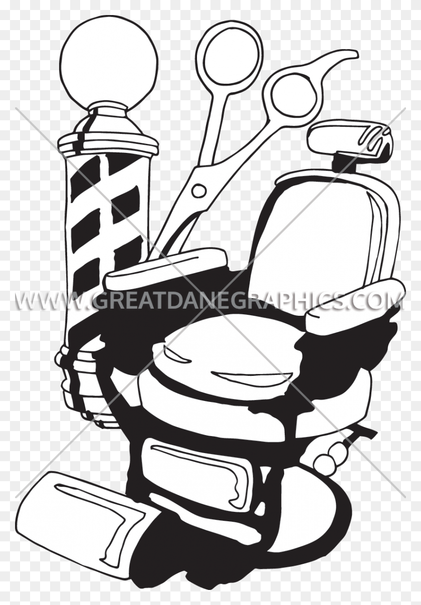 825x1214 Barber Chair Clipart Clip Art Images - Ready Clipart