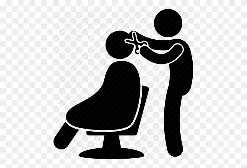 475x512 Barber, Cutting, Hair, Hairdressing, Hairstylist, Man, Salon Icon - Clip Art Salon