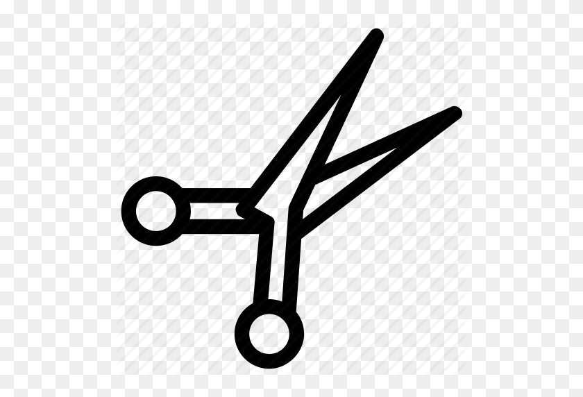512x512 Barber Scissor, Cutting, Hair Cut, Scissors, Trimming Icon - Hair Cutting Scissors Clip Art