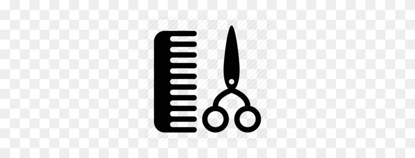 260x260 Barbershop Clipart - Barber Clipart Black And White