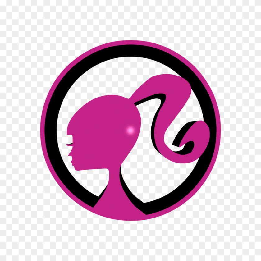 894x894 Barbie Head Logo Png Image Information - Barbie Logo PNG