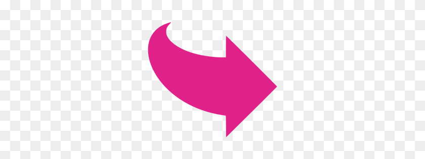 256x256 Barbie Pink Arrow Icon - Pink Arrow PNG
