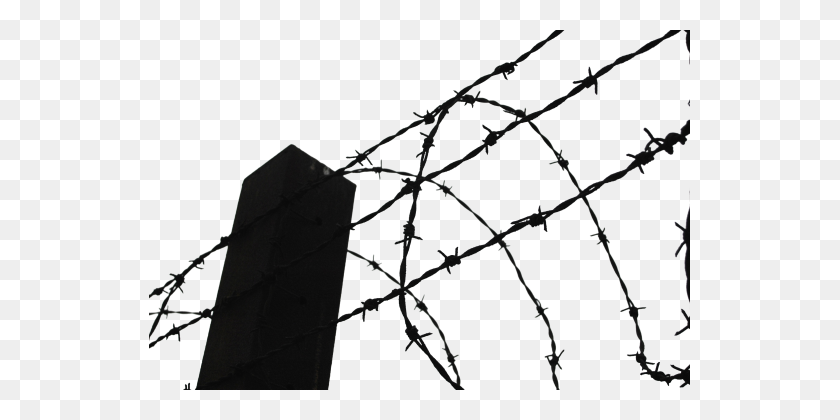 541x360 Barbwire Png - Wire Fence PNG
