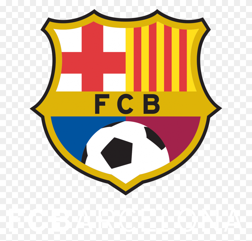 1382x1317 Logo De Barcelona Png Pic - Logo De Barcelona Png