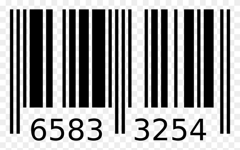 1000x599 Barcode - White Barcode PNG