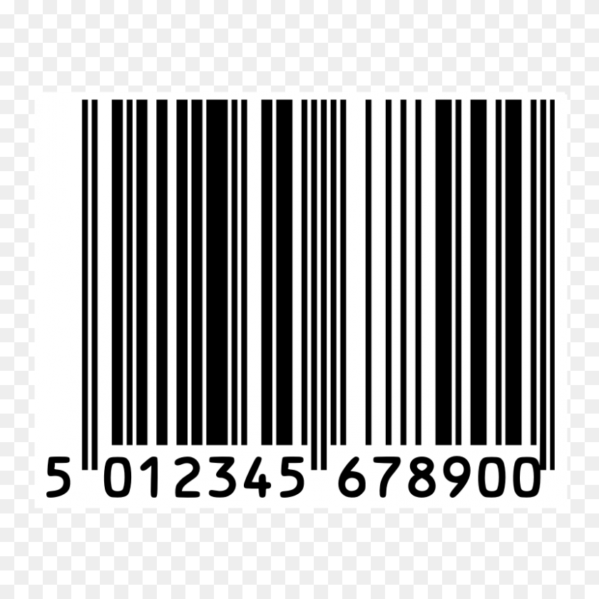 800x800 Barcode Birthday Clipart - Barcode Clipart