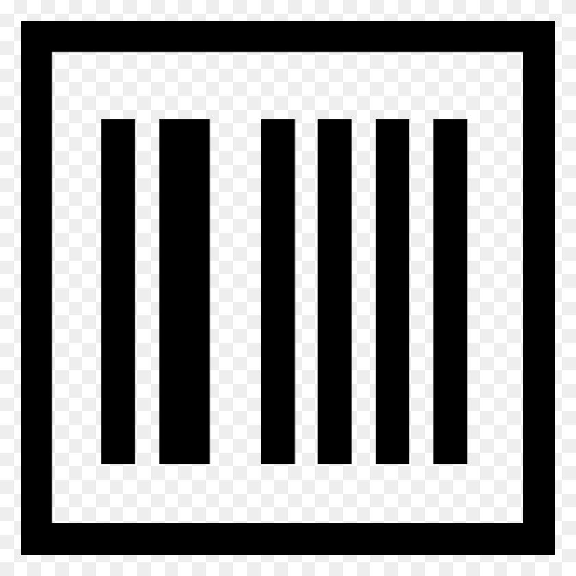980x980 Barcode Code Scan Shop Png Icon Free Download - White Barcode PNG