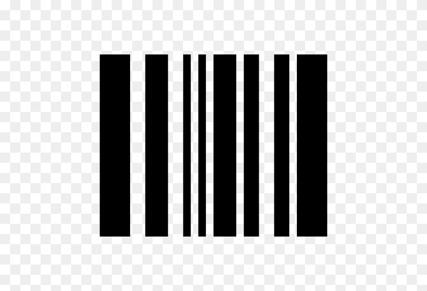 512x512 Barcode Icon With Png And Vector Format For Free Unlimited - White Barcode PNG