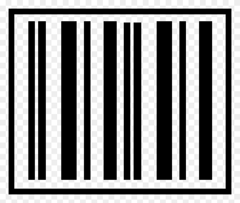 980x820 Barcode Sticker Png Icon Free Download - Barcode PNG