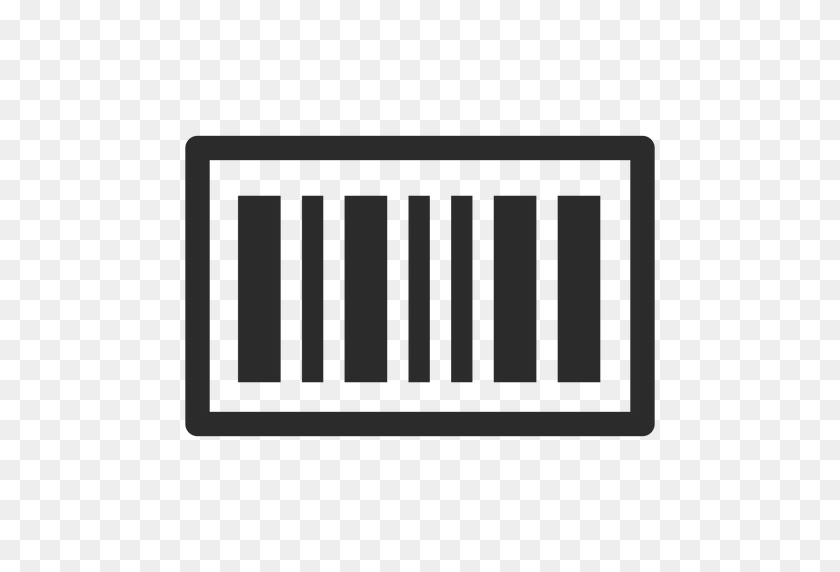 512x512 Barcode Stroke Icon - Barcode PNG
