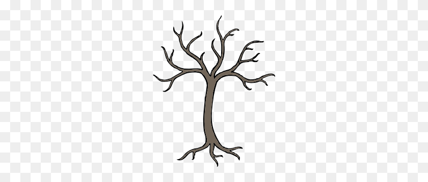 240x298 Bare Dead Tree Png, Clip Art For Web - Tree Cartoon PNG