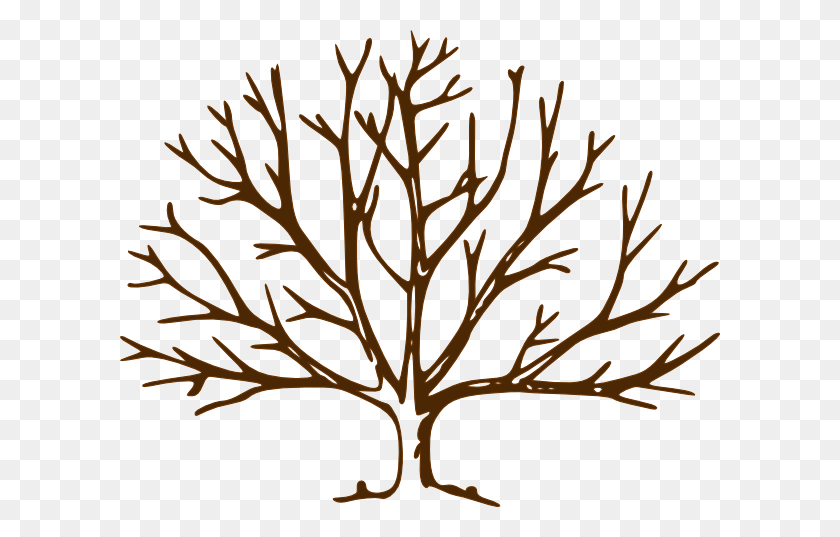 600x477 Bare Tree Clipart Png Clip Art Images - Snow Covered Trees Clipart