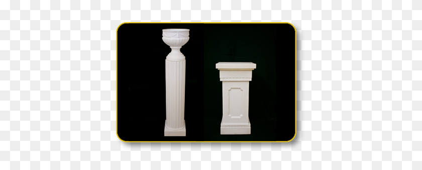 402x278 Bargain Party Rent All Sales Wedding Urns And Pillars - Pillars PNG