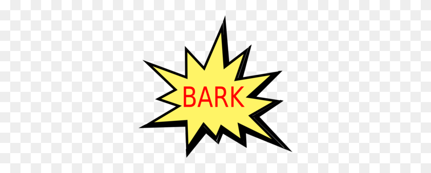 300x279 Bark Cliparts - Dog Barking Clipart
