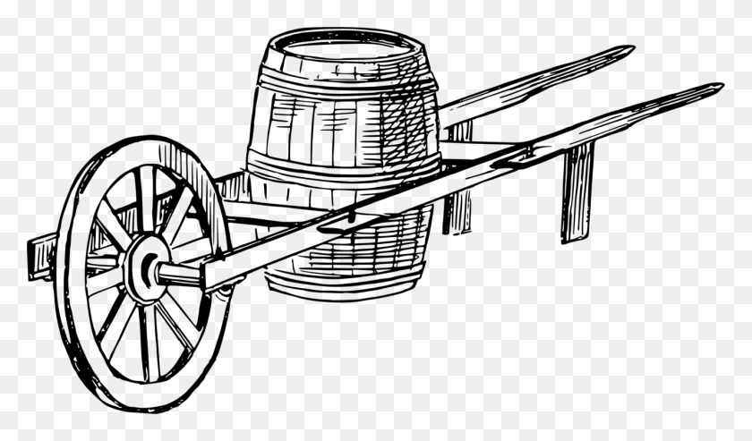 1348x750 Barrel Beer Computer Icons Firkin Keg - Wine Barrel Clipart
