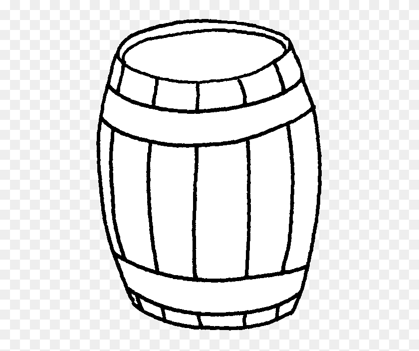 476x643 Barrel Clip Art - Racing Clipart Black And White