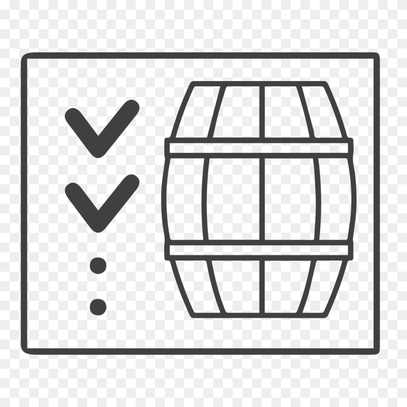 1000x1000 Barrel Cooperage Stave Mill Whiskey Barrels Higbee Mo - Missouri Outline Clipart