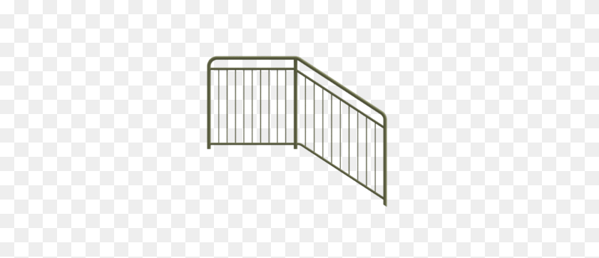345x302 Barriers For Stairs, Steel Balustrades For Stairs - Railing PNG
