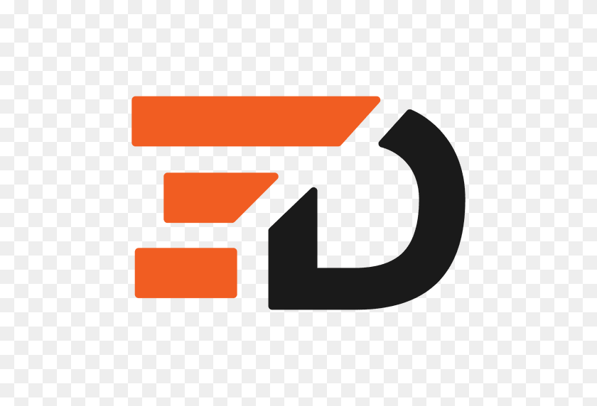 512x512 Bars D Letters Logo - D PNG