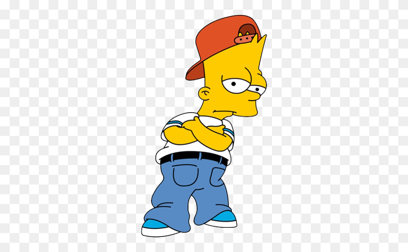 260x459 Bart Simpson - Bart Simpson Png