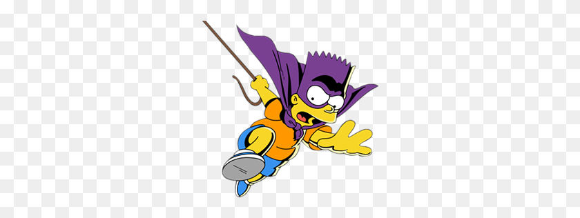 256x256 Bart Simpson Bartman Icon Download Simpsons Icons Iconspedia - Bart Simpson PNG
